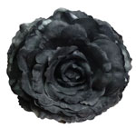 King Large Rose. Black Flamenco Flower. 17cm 7.480€ #504190119NG
